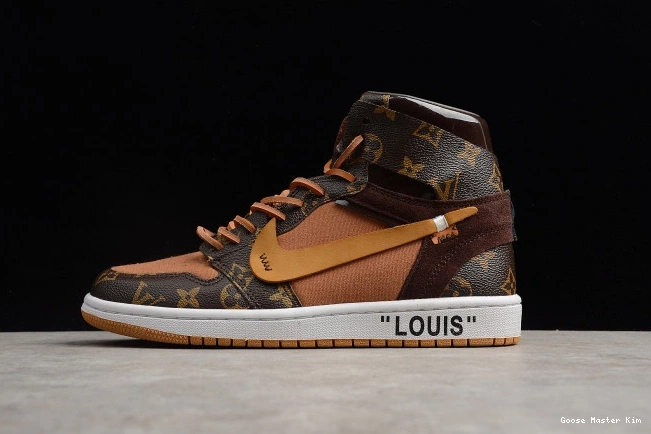 1 Air OW x AJ1 Jordan AQ0818-158 Off-Louis 0806